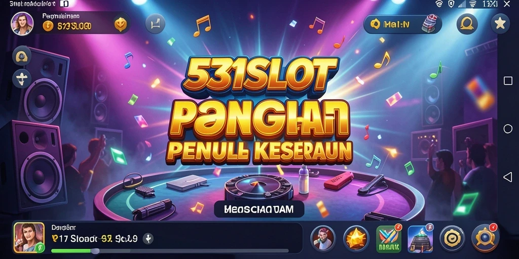 Tampilan gameplay <strong>531SLOT</strong> yang menarik dan penuh warna.