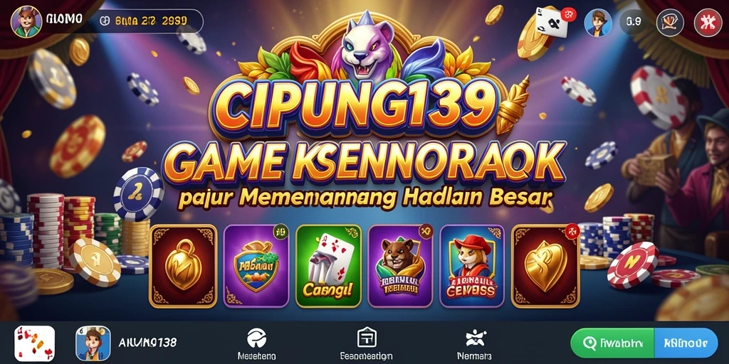 Tampilan menarik saat bermain game Kasino di CIPUNG138.