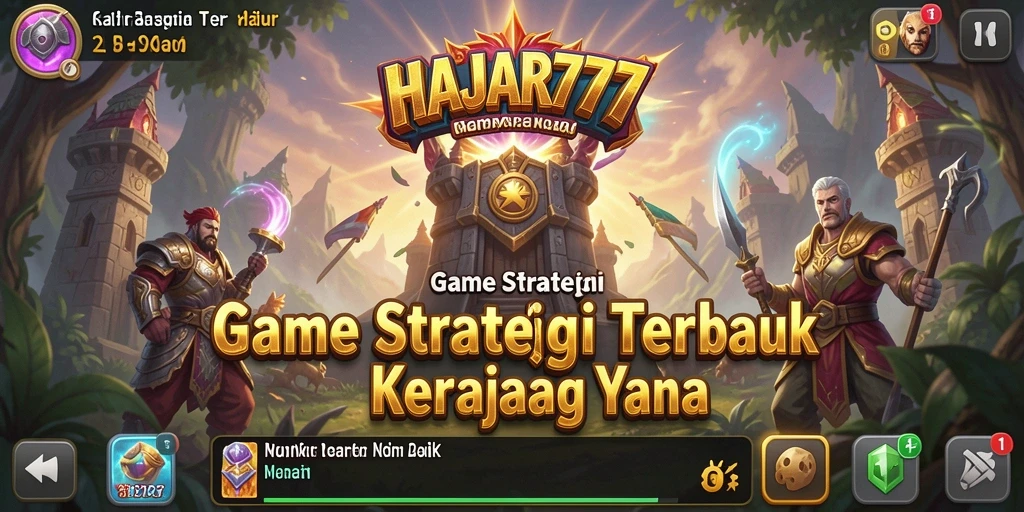 Tampilan gameplay seru dalam Hajar777, tunjukkan strategi Anda.