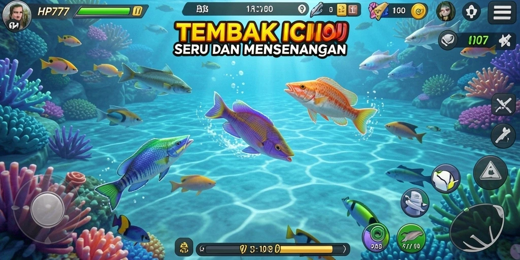 Tampilan gameplay HP777 yang seru dan menarik.
