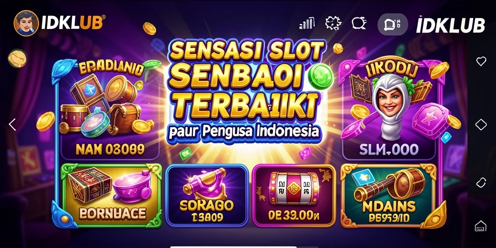 Tangkapan layar gameplay Slot IDKLUB yang memukau dan menghibur.