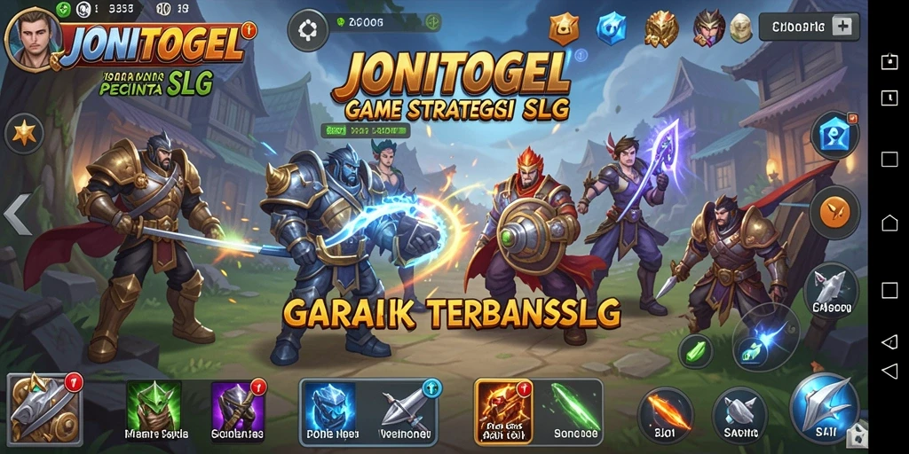 Tampilan gameplay seru dalam JONITOGEL yang penuh strategi.