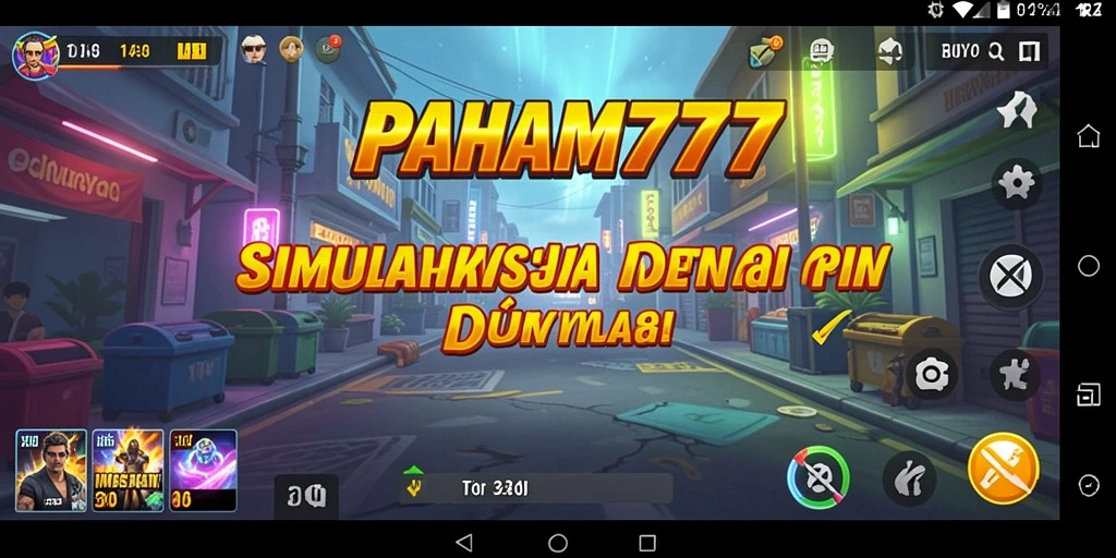 Tampilan gameplay PAHAM777 yang menarik dan interaktif.