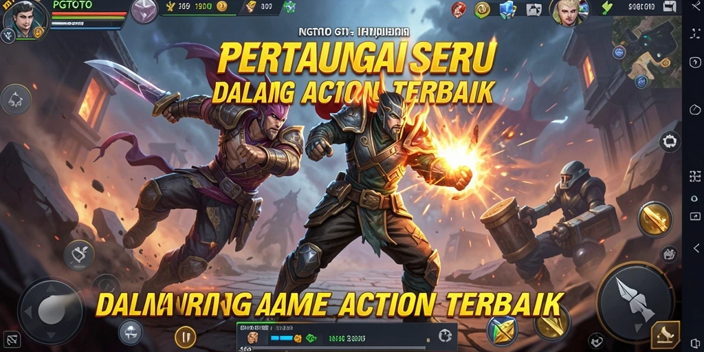 Tampilan gameplay mendebarkan dalam <strong>PGTOTO</strong> penuh aksi.