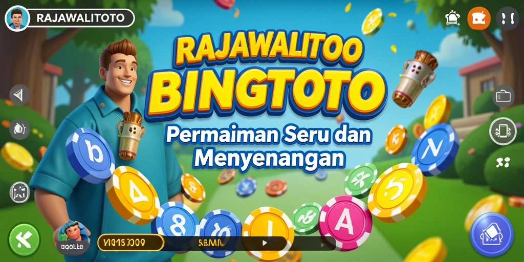 Tampilan menarik dari gameplay seru Bingo di RAJAWALITOTO.